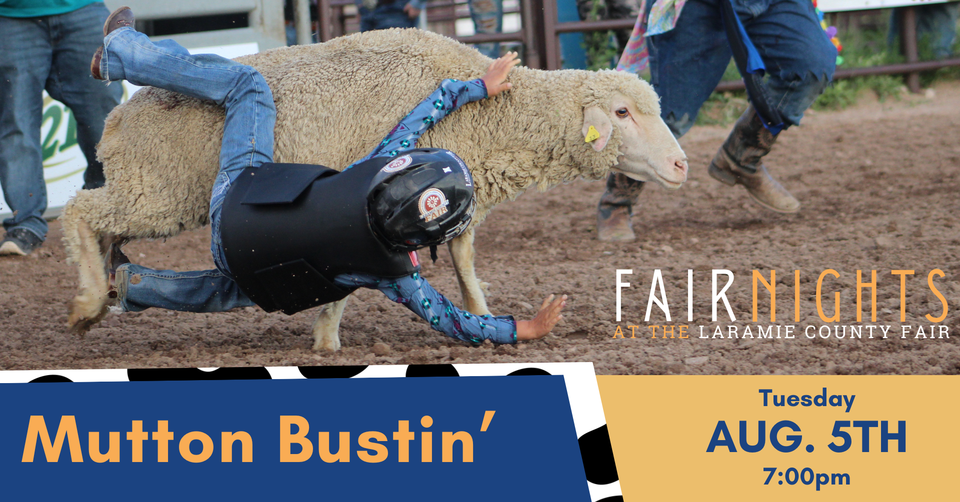 Mutton Bustin' - Tuesday 25